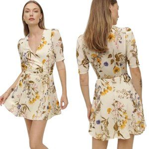 Reformation Lucky Dress in Frolic NWT Size XS